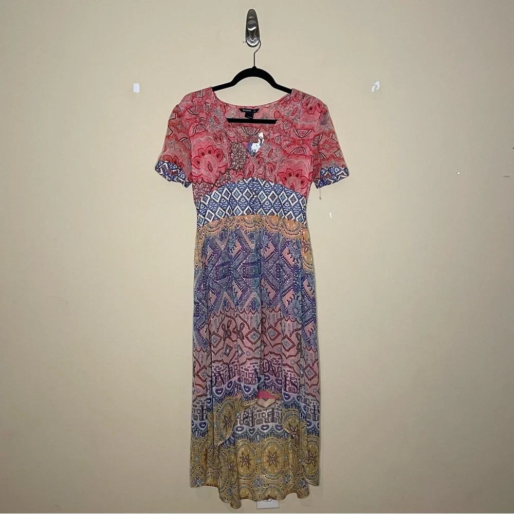Desigual Nana Multicolor Midi Dress - Picture 3 of 15